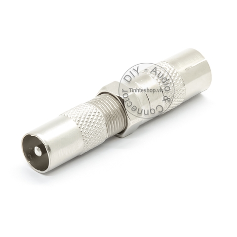 Đầu đổi RF F5 đực ra cổng anten TV 9.5mm đực cho clear key - F5 male to PAL TV 9.5mm male connectors