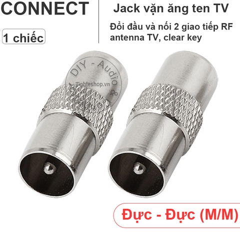 Đầu nối jack anten TV 9.5mm đực 1 chiếc - TV 9.5mm connector male