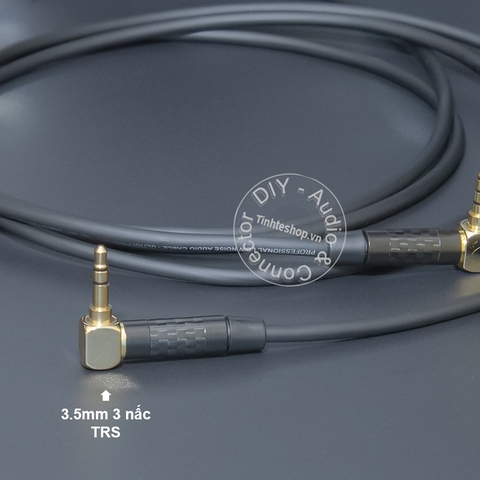Dây 3.5 3 sang 4 chuyển micro vào Smartphone Tablet - 3.5mm TRS to TRRS microphone cable