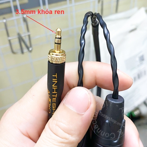 Dây micro for Sennheiser SK EK 100 300 500 G3, Saramonic UwMic9, 10, 15, VmicLink5