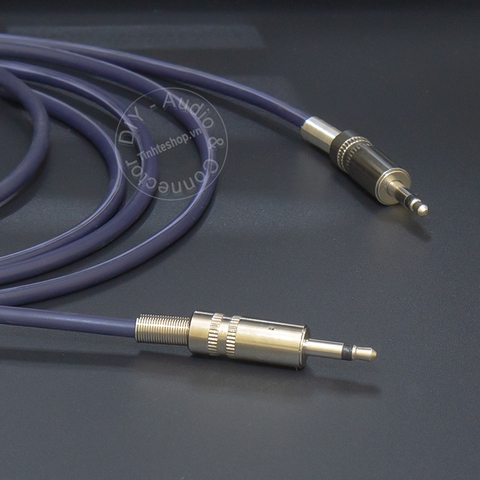 Cáp 2 đầu 3.5 mono DIY dài từ 0.5 mét đến 5 mét - 3.5mm mono male cable