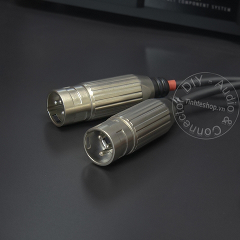 Dây 3.5 ra 2 canon XLR đực DIY 0.5M đến 5M - 3.5mm to 2 XLR male cable