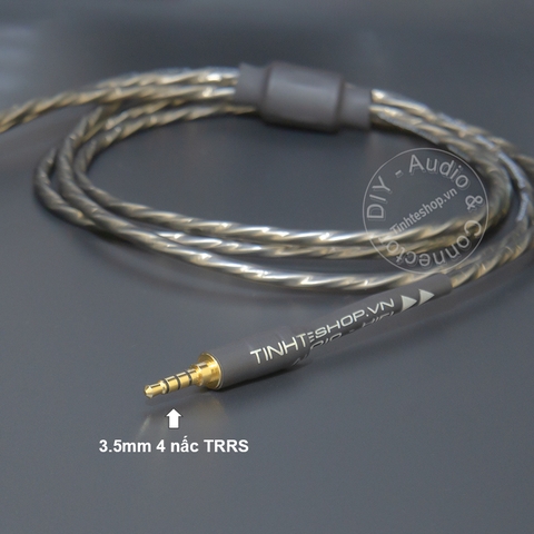 Cáp livestream iPhone vs Android 3.5mm sang hoa sen 0.5 đến 10 mét - DIY Live Streaming Cable for IOS and Android Smartphone