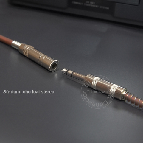 Cáp canon ra 6 ly cái DIY 0.5 đến 5 mét - XLR female to 6.5mm female cable