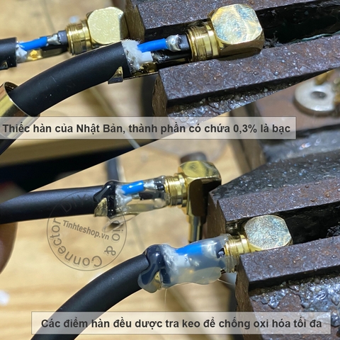 Cáp 3.5mm 2 đầu chữ L cho DAC AMP - DIY 90 degree 3.5mm stereo audio cable size 0.1 to 5 meters