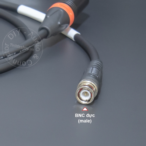 Dây BNC sang canon đực - BNC male to XLR male signal cable