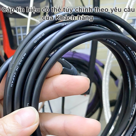 Dây cho micro jack canon cho Phòng thu Loa kiểm âm Soundcard DAC Cáp Canare jack Neutrik