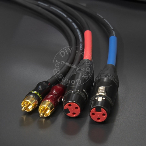 Cáp canon ra hoa sen 1 cặp dài từ 0.5 mét đến 10 mét DIY Soundking - XLR to RCA