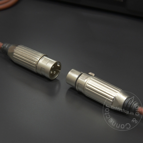 Dây 6.5mm stereo ra XLR đực DIY 0.5M đến 10M - 6.35mm stereo to XLR male cable