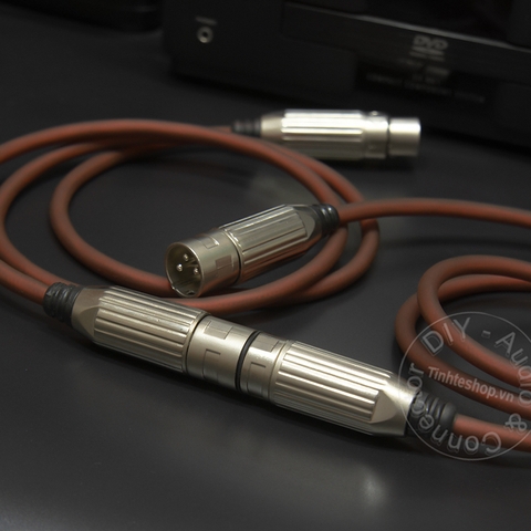 Cáp XLR đực sang XLR cái 2 sợi DIY 0.5M đến 10M cắm cho SUB Mixer Vang Đẩy - XLR male to XLR female cable 2 wire