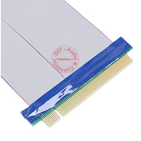 Cáp nối dài khe PCI-E 16X có hỗ trợ nguồn - PCI E 16X extend cable