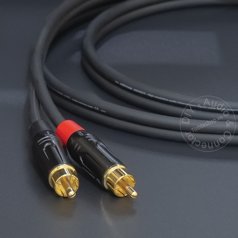 Dây canon sang AV 1 cặp DIY 0.5 đến 5 mét - XLR male to RCA cable