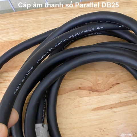 Dây DB25 MOGAMI 1 mét cho thiết bị âm thanh AES EBU