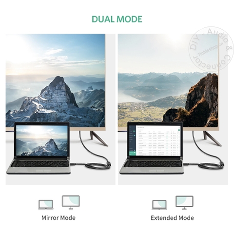 Cáp HDMI nối dài 4K 60Hz Ugreen HD107 - HDMI male to HDMI female cable