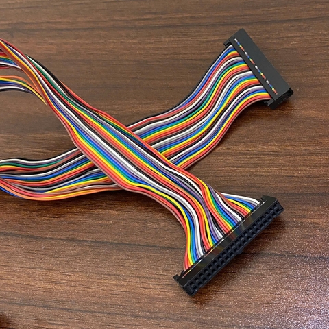 Dây IDE IDC 40 pin cho bo mạch Banana Pi Orange Pi - 2.54mm IDC 4-pin female to female flat rainbow cable