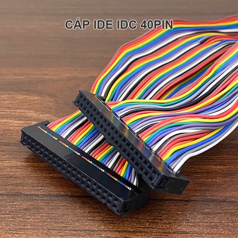 Dây IDE IDC 40 pin cho bo mạch Banana Pi Orange Pi - 2.54mm IDC 4-pin female to female flat rainbow cable