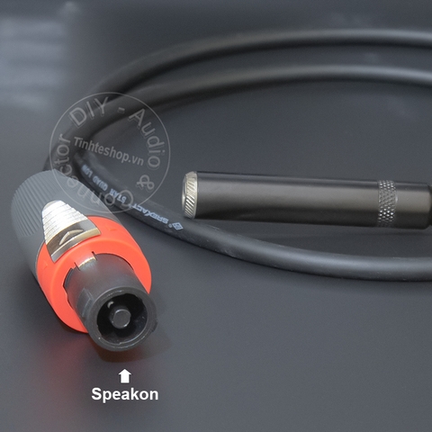 Dây loa sang 6 ly cái 0.5 đến 1 mét - Do-it-yourself female to 6.5mm speakon speaker cable