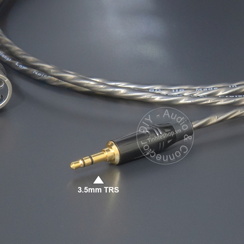 Dây micro canon sang 3.5 unbalanced cắm cho Laptop Smartphone Camera Smartphone