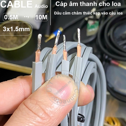 Dây loa cho loa Bose seri 1 vế 2x1.5mm