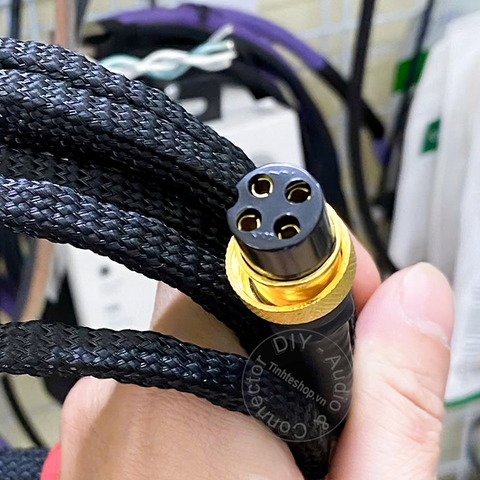 Dây loa 4pin cho HIVI SWAN M200MKIII M100MK2 D1090 Klipsch The Fives Sevens Nines