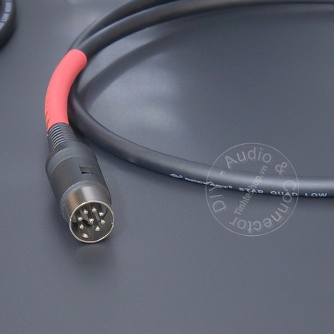 Cáp DIN 8 2 đầu đực cho Loa Thiết bị điều khiển - DIN 8P male cable