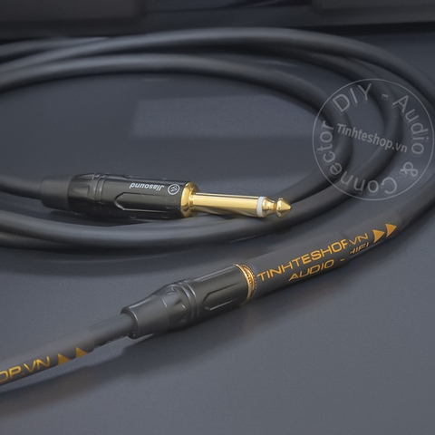 6.5mm mono đực sang 3.5mm mono cái cắm micro không dây vào Mixer Loa kéo hát karaoke