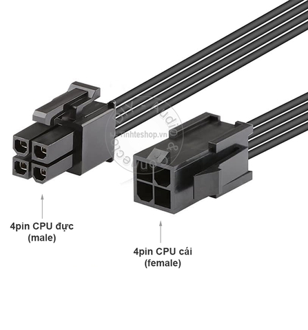 Dây nối nguồn CPU 4pin 20Cm