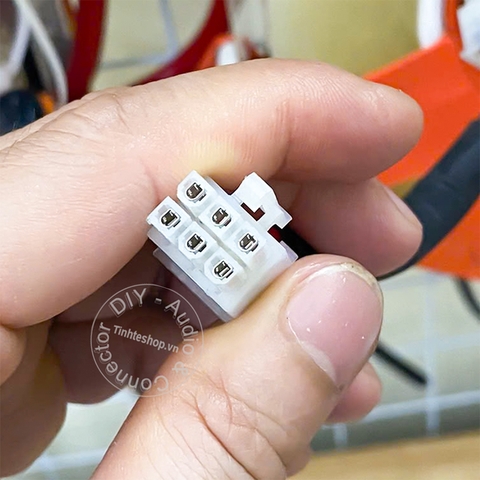 Cáp nguồn 6pin đực sang 6 pin đực - 6pin male to male power cable