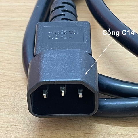 Dây nguồn máy server C14 sang C19 10A 16A 250V 3x1.5mm