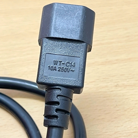 Dây nguồn máy server C14 sang C19 10A 16A 250V 3x1.5mm