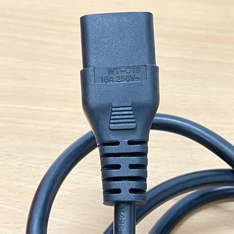 Dây nguồn máy server C14 sang C19 10A 16A 250V 3x1.5mm