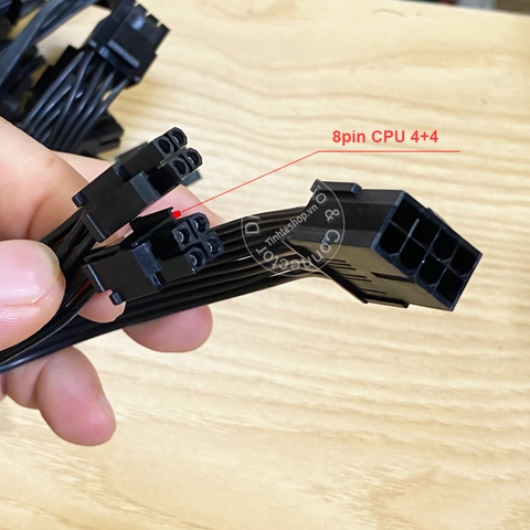 Dây nguồn 8pin PCI sang 8pin CPU 4+4 20Cm