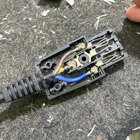 Dây nguồn C15 DIY 0.5 đến 5 mét - EU to C15 self-plug power cable 3x1mm 2500W