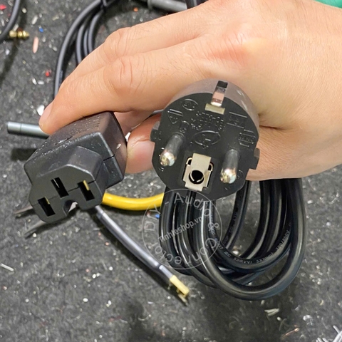 Dây nguồn C15 DIY 0.5 đến 5 mét - EU to C15 self-plug power cable 3x1mm 2500W