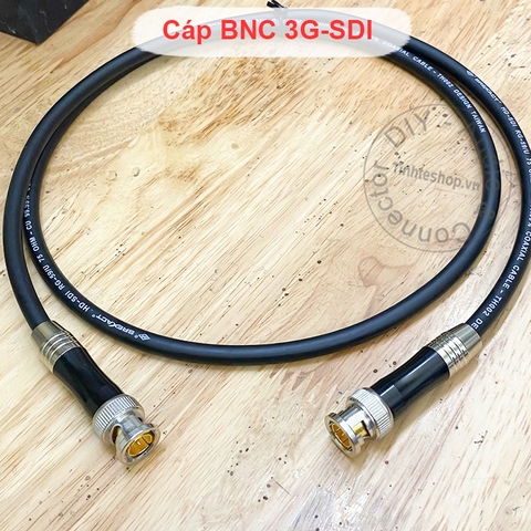 Cáp 3G SDI 1080P cắm cho Máy quay phim Bộ chuyển đổi HD-SDI - BNC SDI RG59 video signal cable