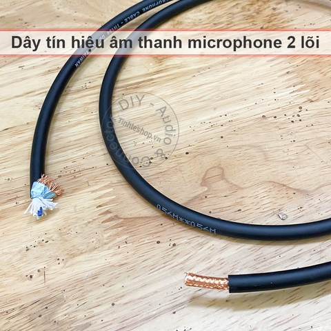 Dây tín hiệu âm thanh chống nhiễu 4 lõi Sunrise Đài Loan - 4-core audio cable with good noise shielding