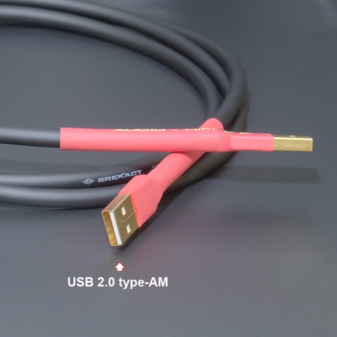 Dây 2 dầu USB đực cho DAC AMP Mixer - USB male to USB male audio cable for digital music
