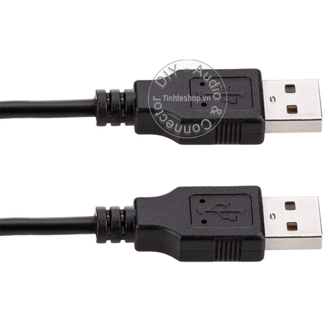 Dây USB 2 đầu đực dài 0.25 đến 5 mét - USB 2.0 AM to AM cable