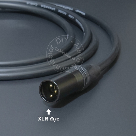 Dây canon ra bắp chuối chuyển âm thanh cho Đẩy Mixer Loa Âm ly - DIY XLR male to banana audio cable