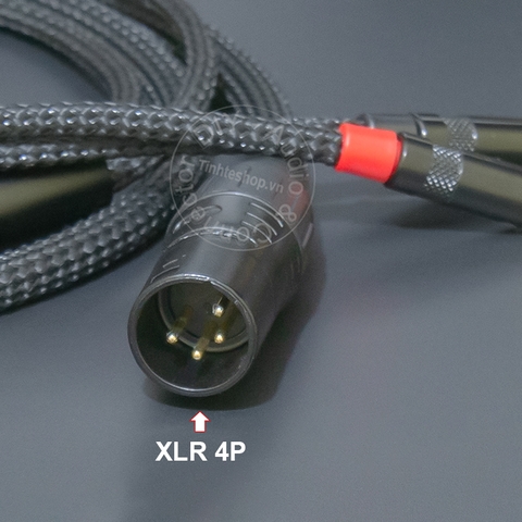 Dây tai nghe XLR 4pin sang 3.5 cho DAC HIFIMAN FIIO TOPING.v.v.