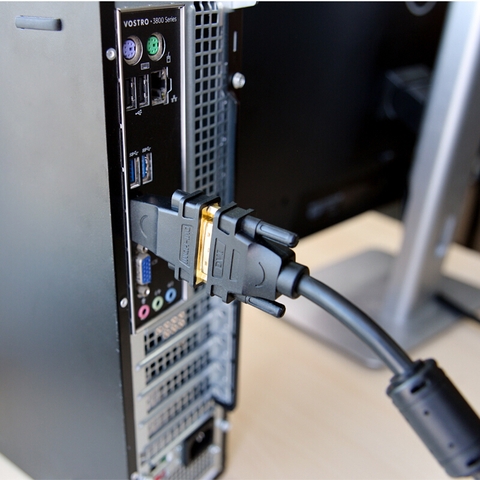 Đầu chuyển đổi HDMI đực sang DVI cái hoặc ngược lại DVI ra HDMI full HD 1080P Ugreen 20123