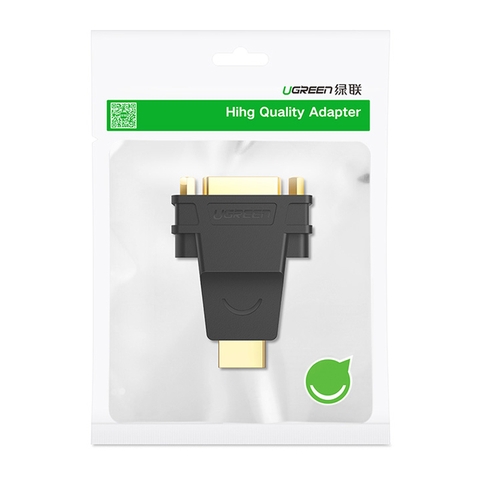 Đầu chuyển đổi HDMI đực sang DVI cái hoặc ngược lại DVI ra HDMI full HD 1080P Ugreen 20123