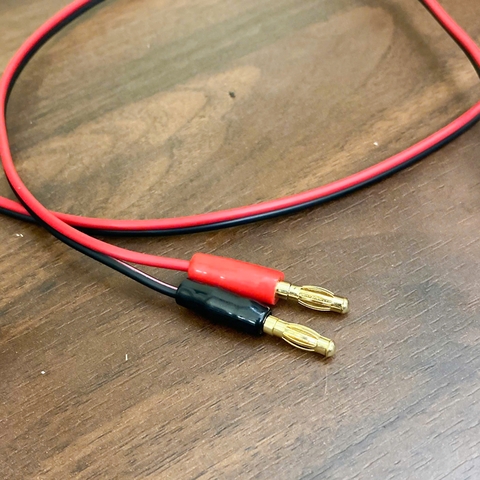 Dây 3.5 mono sang 2 đầu bắp chuối 4mm - 3.5mm 1/8" TS male to banana plug AMP PA DJ speaker pro audio