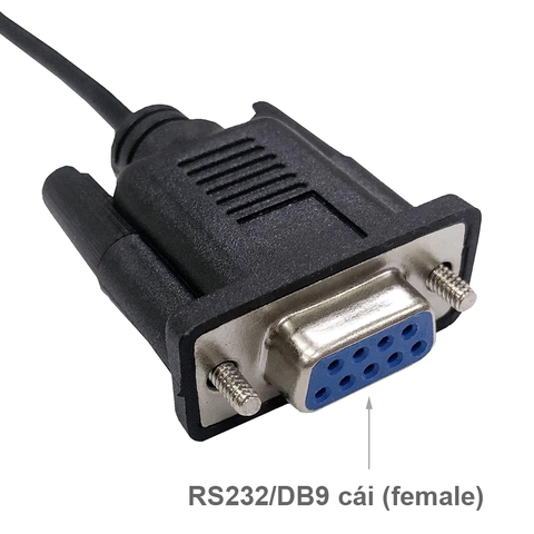 Dây console DB9 RS232 sang 3.5mm 4 nấc TRRS kiểu 2