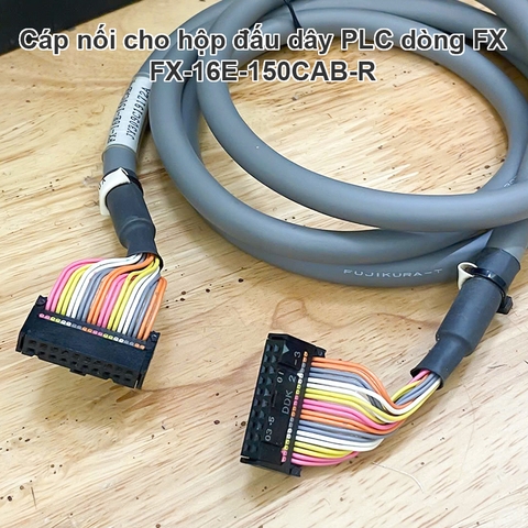 FX-16E-150CAB-R I/O Connecting Cable For PLC Mitsubishi IDC 20pin