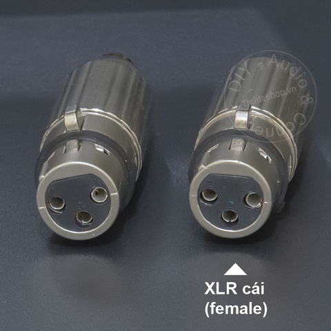 Rắc canon ra hoa sen 2 chiếc - XLR female to RCA male adapter