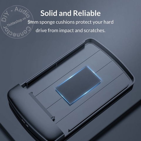 Box orico 2.5 USB 3.0 2020-U3 - Orico 2.5'' hard drive data reading and carrying case