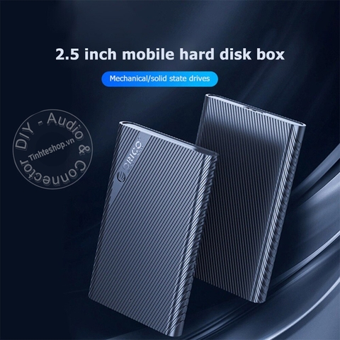 HDD box Orico 2.5 2521-U3 - 2.5" SATA III USB 3.0" portable hard drive case