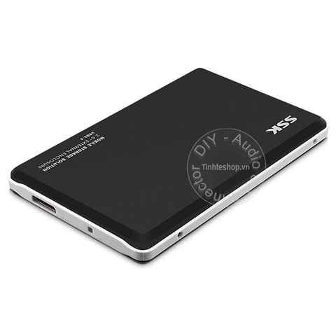 Box đọc ổ cứng 2.5 SATA III USB 3.0 SSK HE-V300 HDD box siêu mỏng 12.7mm