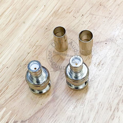 Đầu bấm SDI BNC cho cáp RG6 - BNC Male Coax Connector for RG6
